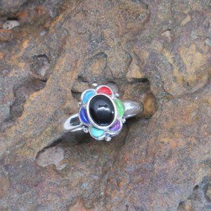 925 Vintage Multistone Ring